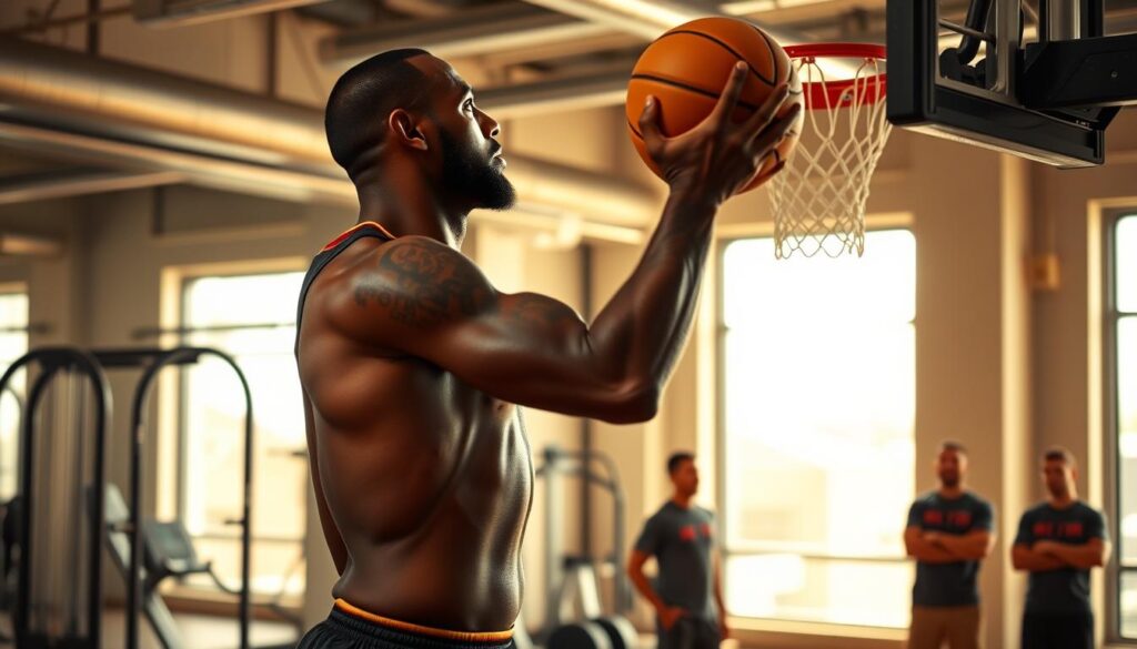 LeBron James latihan LeBron James latihan