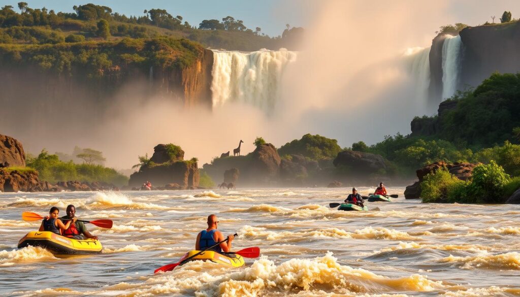 aktivitas wisata di Victoria Falls