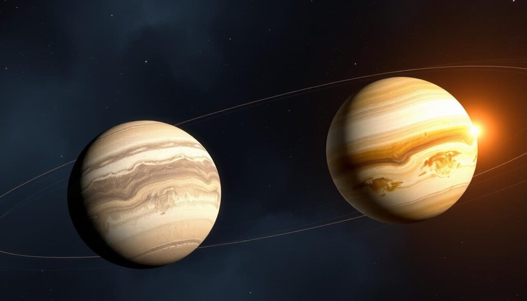 perbandingan Merkurius dan Venus perbandingan Merkurius dan Venus